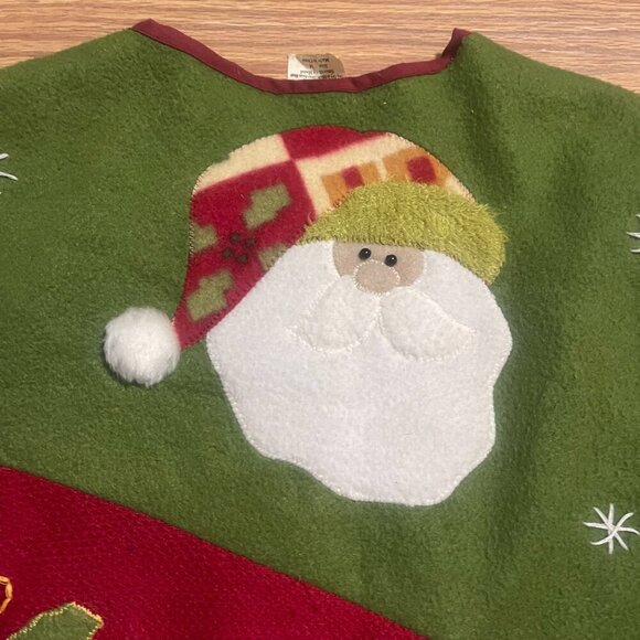 Vintage Fleece Christmas Sweater Medium - Picture 11 of 12